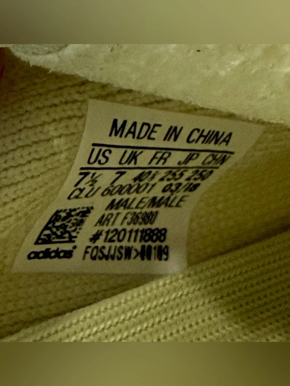 Adidas Yeezy Boost 350 V2 Butter Sneakers Size 7.5